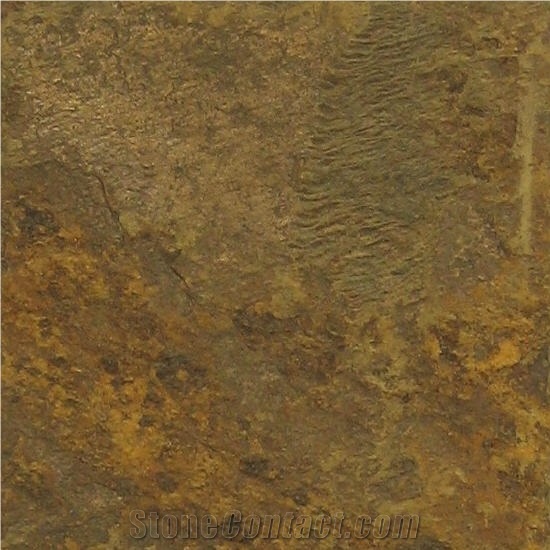 Hebei Rust Slate Tiles & Slab