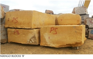 Mango Blocks, Pakistan Yellow Sandstone