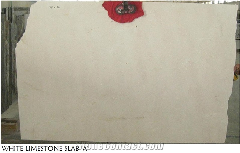 Pakistan White Limestone Slabs & Tiles