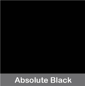 Absolute Black Slabs & Tiles, Black Granite