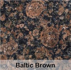 Baltic Brown Slabs & Tiles, Brown Granite