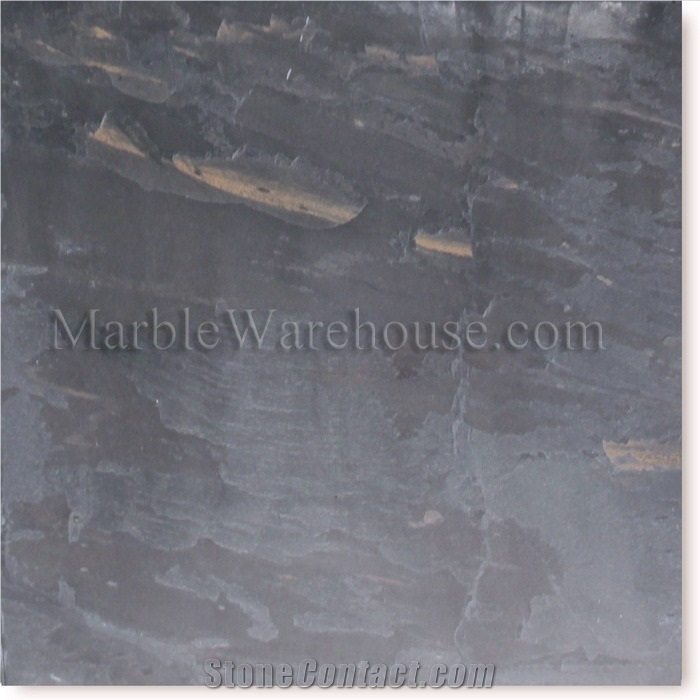 Black Rustic Cleft Slate Tile, India Black Slate