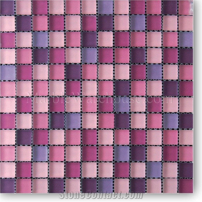 Tulip Mirage Glass Mosaic Tile From, Mirage Glass Tiles