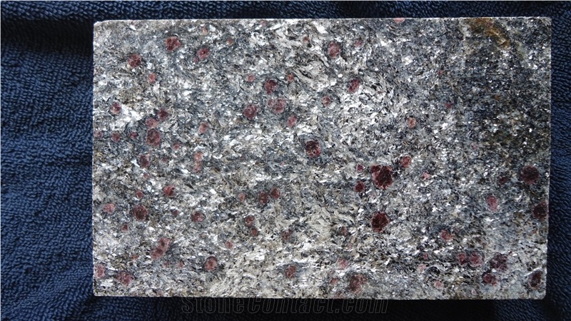 Ruby Galaxy Granite Tiles & Slabs