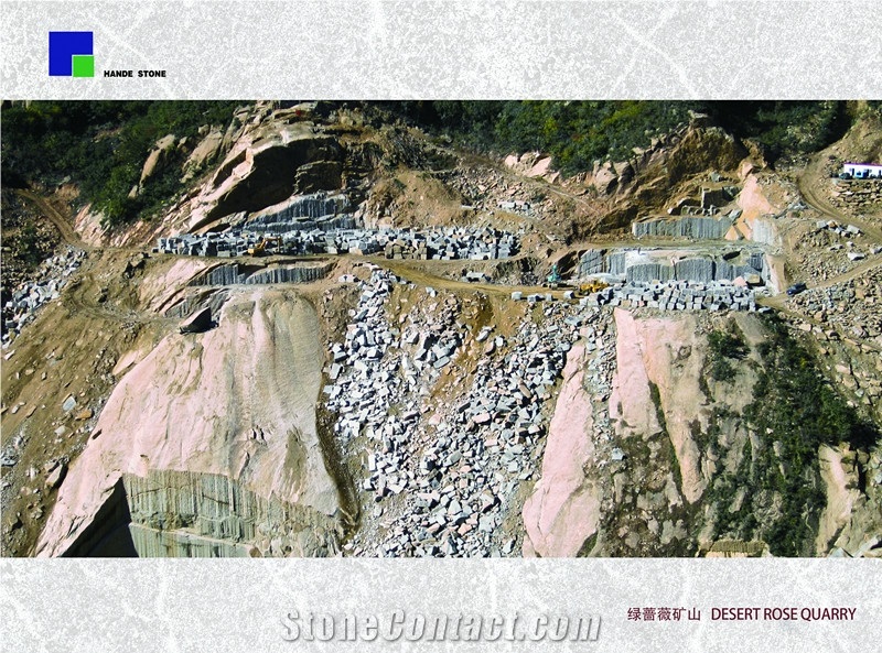 Granite Quarry, China Green Granite Block