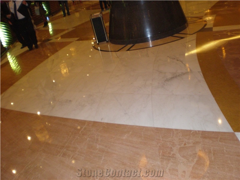 Oriental White Marble Floor Tile,China White Marble Stairs & Steps