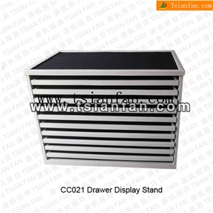 Cc021 Drawer Displays, Metal Display Stand, Tile Display Stands