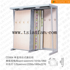 Cd004 Sliding Displays, Ceramic Racks, Tile Displays