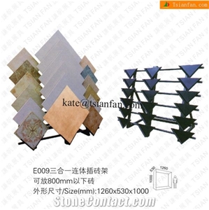 E009 Tile Square Tile Display Rack