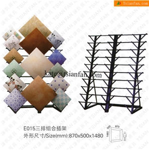E015 Glazed Ceramic Tile Shelving