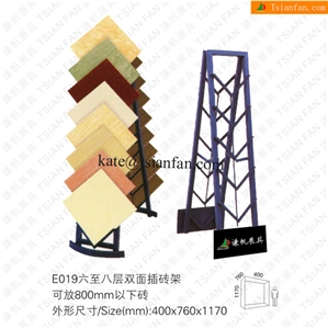 E019 A-Frame Display Racks and Stands for Tile