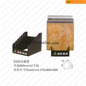 E025 Events Slot Floor Tile Display Rack