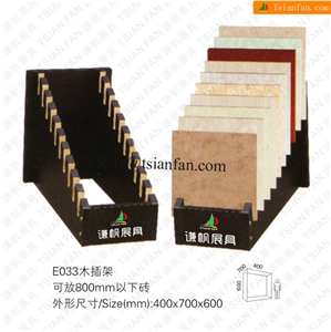 E033 Display Rack for Loose Stone Tiles Samples