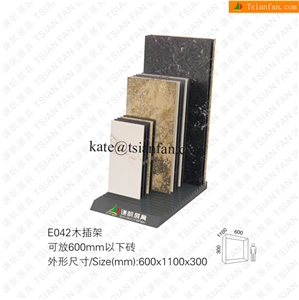 E042 Wooden Flooring Floor Tiles Display Tile Rack