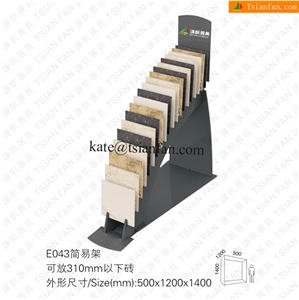 E043 Wall Tiles Floor Waterfall Display Stand