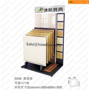 E048 Showroom Stone Tile Display System