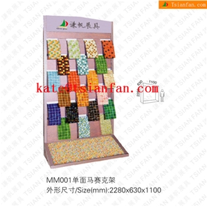 Mm001 Mosaic Glass Tile Display Rack