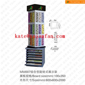 Mm007 Rotatable Display Stand for Mosaic Tiles