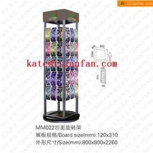 Mm022 Favorable Metal Glass Mosaic Showing Rack