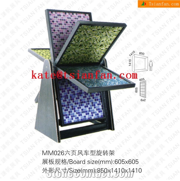 Mm026 Mosaic Tile Showroom Display Rack
