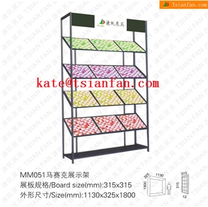 Mm051 Free Standing Metal Mosaic Tile Display Rack
