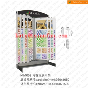 Mm052 High Quality Metal Mosaic Tile Display Rack