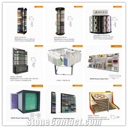 Mm073 Glass Mosaic Showroom Display Stands