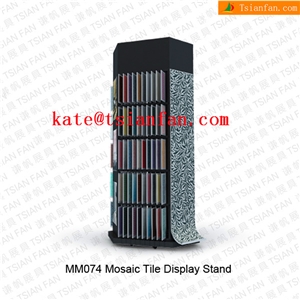Mm074 Galss Mosaic Free Standing Display Stands