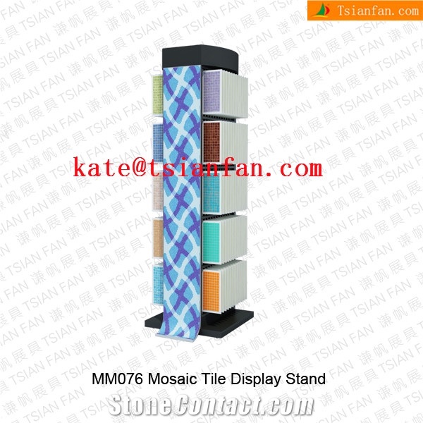 Mm076 Practical Free Display Stand Rack for Glass Mosaic Tile