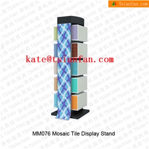Mm076 Practical Free Display Stand Rack for Glass Mosaic Tile