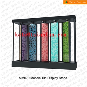 Mm079 Rotating Mosaic Mdf Stand Display