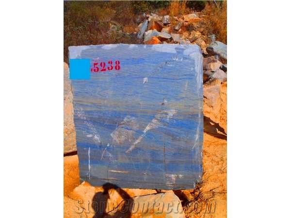 Azul Macaubas Blue Quartzite Block