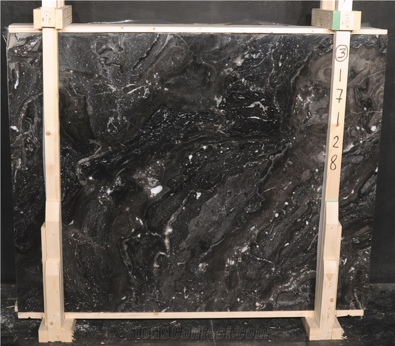 Black Marble Tiles and Slabs