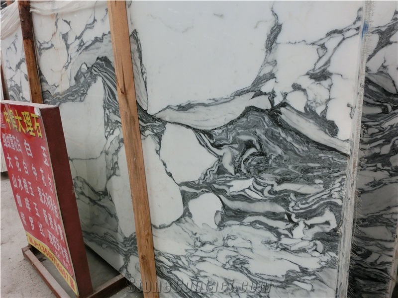 Carrara White Marble Tiles and Slabs