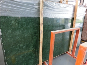 Dark Green Marble Tiles and Slabs