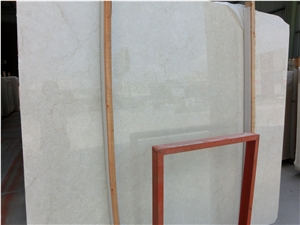Eurasian Cream-Colored Marble Tiles and Slabs