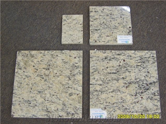 Giallo Santa Cecilta Granite Tiles and Slabs