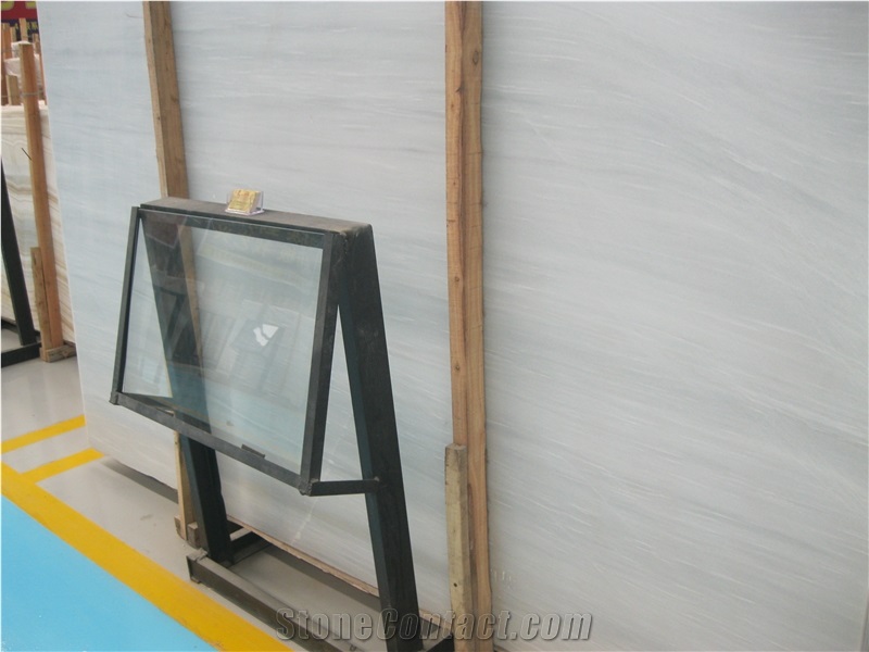 Glacier White Marble Tiles and Slabs