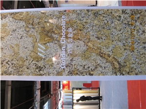 Golden Chocolate Granite Tiles and Slabs