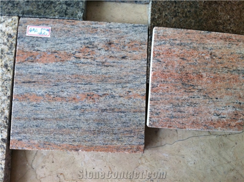 Ivory Juparana Granite Tiles and Slabs