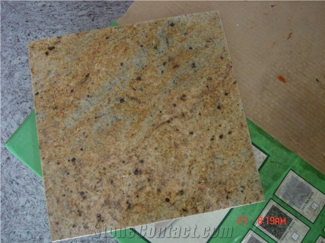 Kashmir Gold Granite Tiles and Slabs