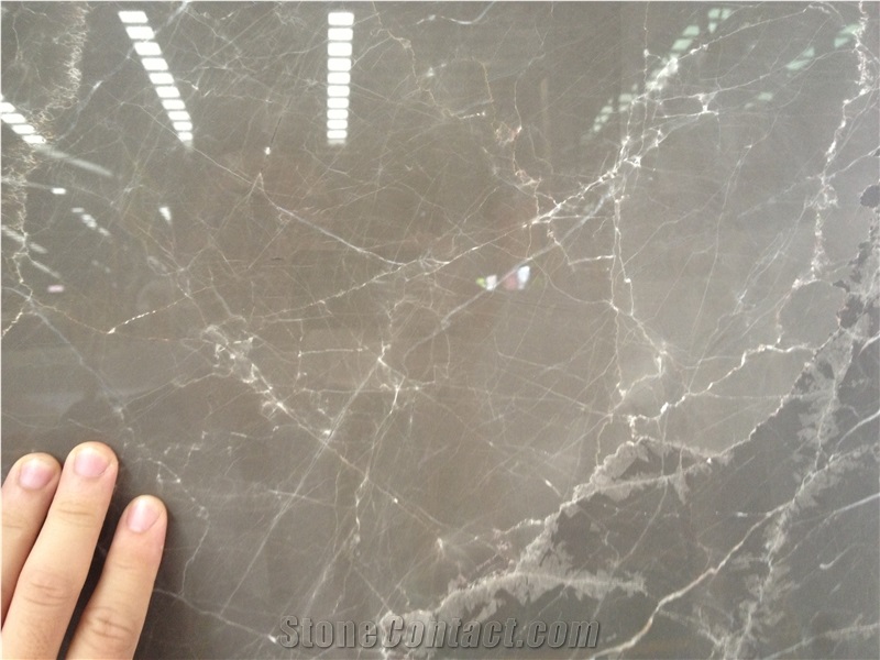 Mousse Grey Marble Tiles and Slabs