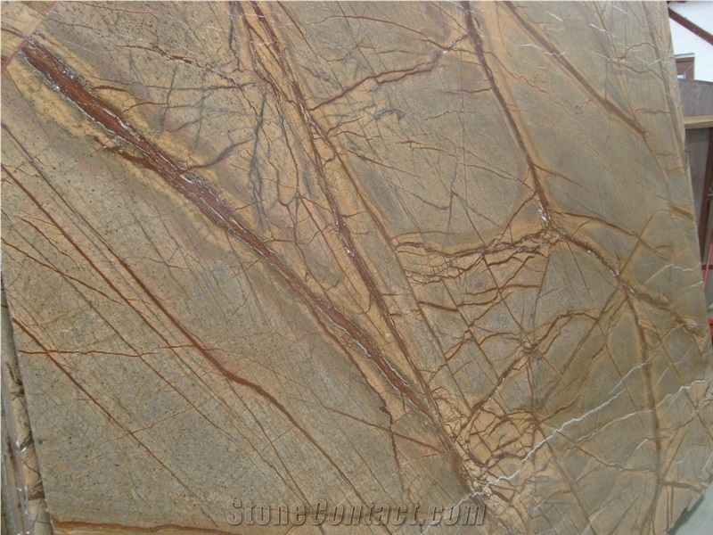 Rain Forest Brown Marble Tiles and Slabs