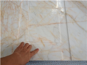Spider Cream Marble Tiles and Slabs