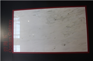 Ocean Galaxy Marble Tiles & Slab, China White Marble