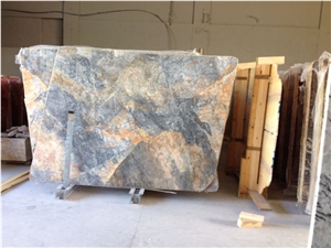 Blue Flame Marble Blocks, Mexico Blue Marble