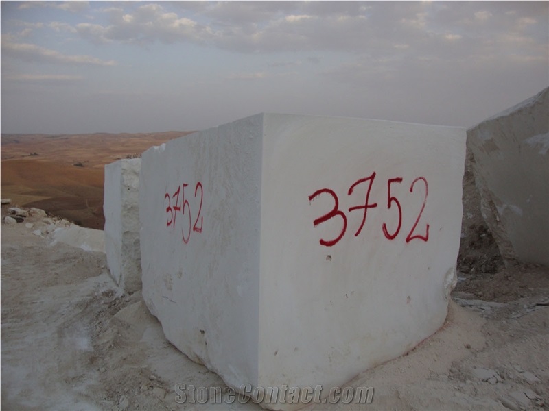 Iran White Limestone Block