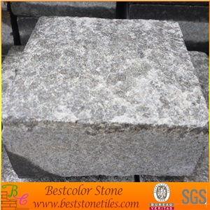 G684 Cobble Stone, Black Granite Kerbstone, Black Paving Stone