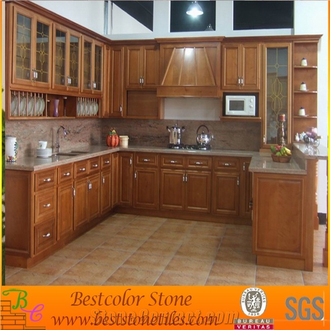 Grey Granite Kitchen Countertop Design, Grey Stone Island Top Design