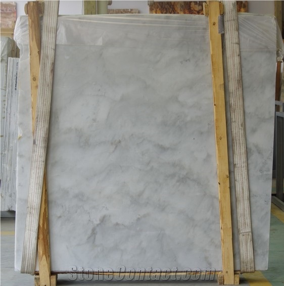 Grade a Yunnan White Marble Slabs & Tiles , China White Marble
